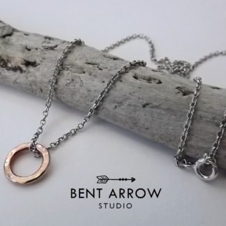 Bronze Circle Pendant