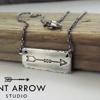 Silver Arrow Necklace