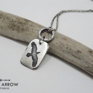 Long Raven Necklace