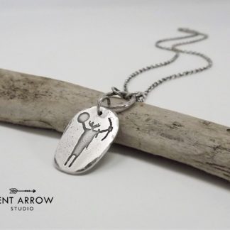 Sterling Silver Shaman Necklace