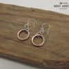 Ancient Bronze Circle Earrings