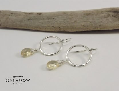 Sterling Silver Citrine Earrings