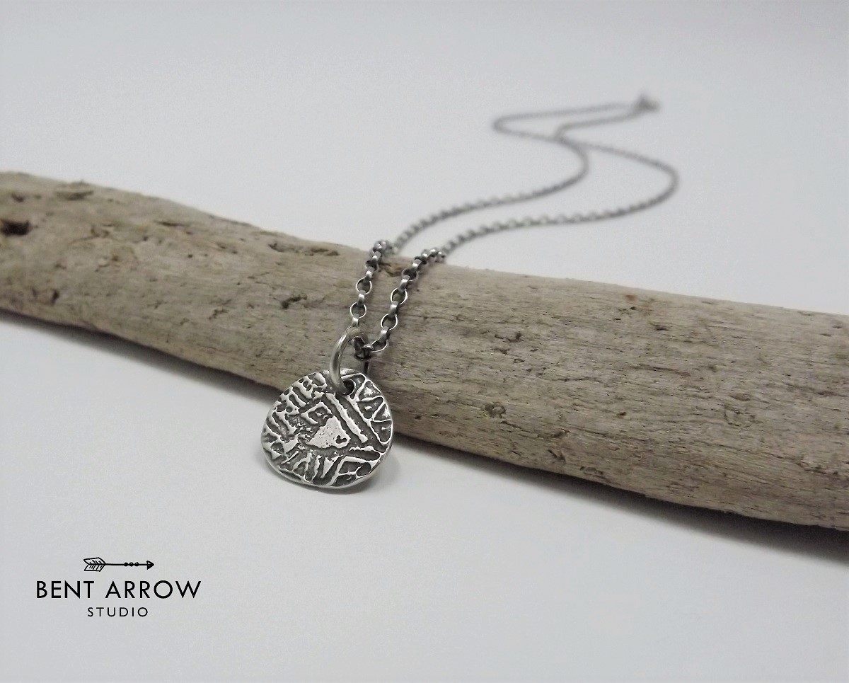 Antique store coin necklace