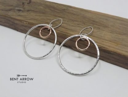 Bronze Hoop Earrings