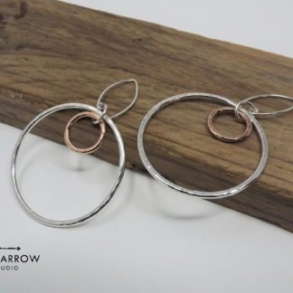 Bronze Hoop Earrings