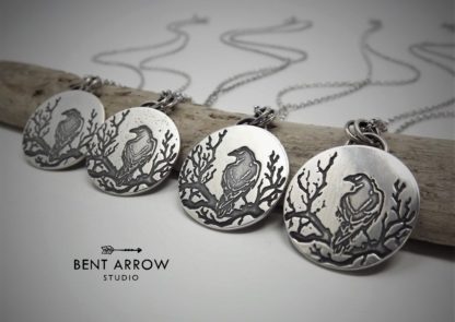 crow necklace