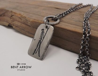 Silver Warrior Pendant