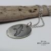 Oval Raven Necklace
