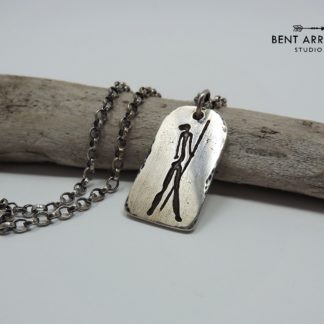 Sterling Silver Warrior Pendant