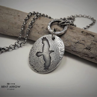 Raven Loop Necklace