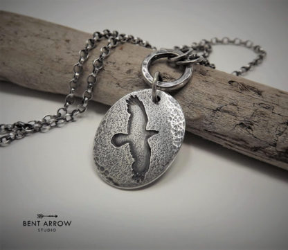 Raven Loop Necklace