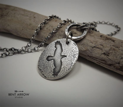Raven Loop Necklace