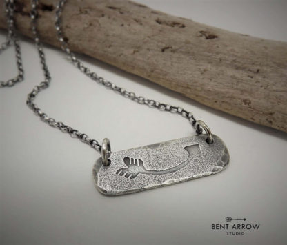 Bent Arrow Necklace