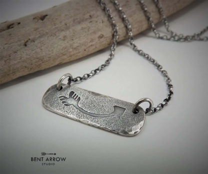 Bent Arrow Necklace