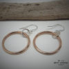 Bronze Hoop Earrings