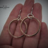 Bronze Hoop Earrings