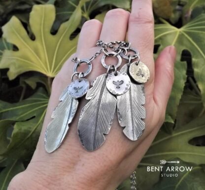 Crow Feather Necklaces