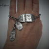 Crow Charm Bracelet