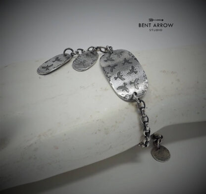 Crow Charm Bracelet