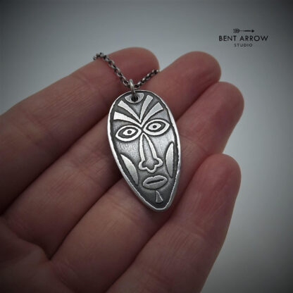 Tribal Mask Necklace