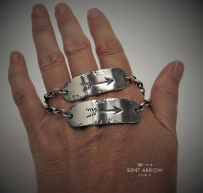 Silver Arrow Bracelet