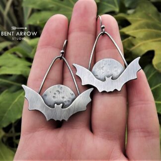 Night Flyer Bat Earrings