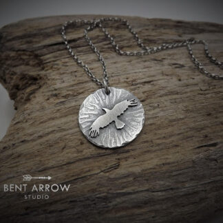 Sun Crow Necklace
