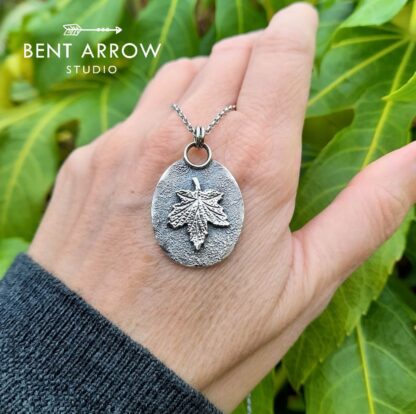 Leaf Amulet Necklace