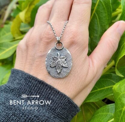 Leaf Amulet Necklace