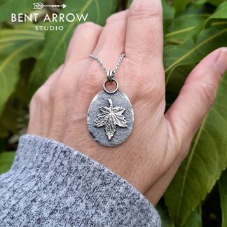 Leaf Amulet Necklace