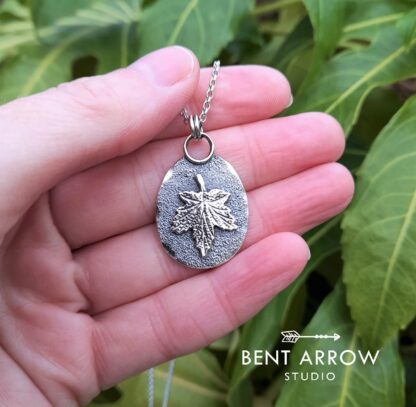 Leaf Amulet Necklace