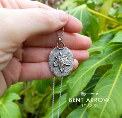 Leaf Amulet Necklace