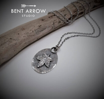 Leaf Amulet Necklace