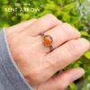 Carnelian Stacking Ring