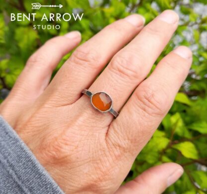 Carnelian Stacking Ring