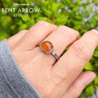 Carnelian Stacking Ring