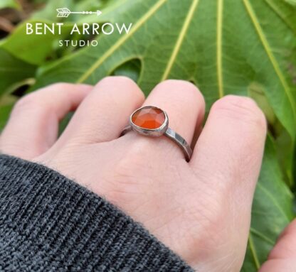 Carnelian Stacking Ring