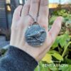 Midnight Sentinel Raven Pendant