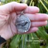 Midnight Sentinel Raven Pendant