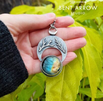 Nature Moon Pendant